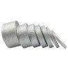 Tasiemka brokatowa 6mm - 46 m Srebrna