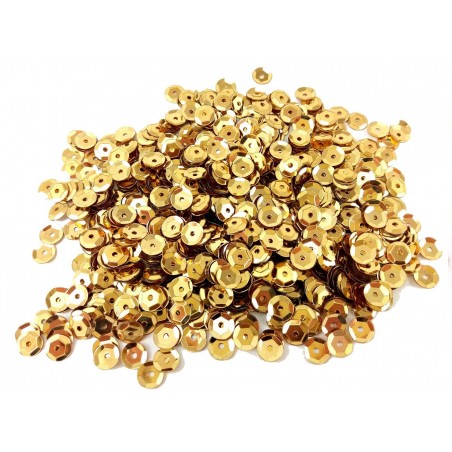 CEKINY ŁAMANE ZŁOTE do PRZYSZYCIA PRZYKLEJENIA