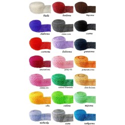 7cm GUMA TUTU AŻUROWA 1