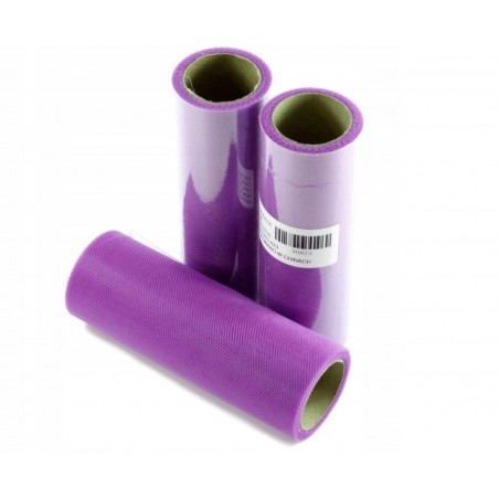 Tiul 15cm Wrzosowy Fioletowy - 23