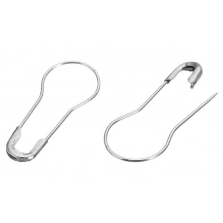 Agrafki Srebrne Guard - z oczkiem opak. 1000 szt.