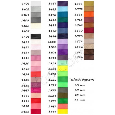 Taśmy rypsowe 38mm - 27m