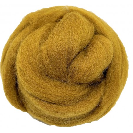 WEŁNA do filcowania MERYNOS Złota