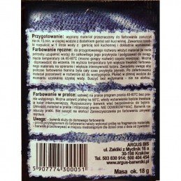 Barwnik Bez Gotowania Argus - Cytrynowy