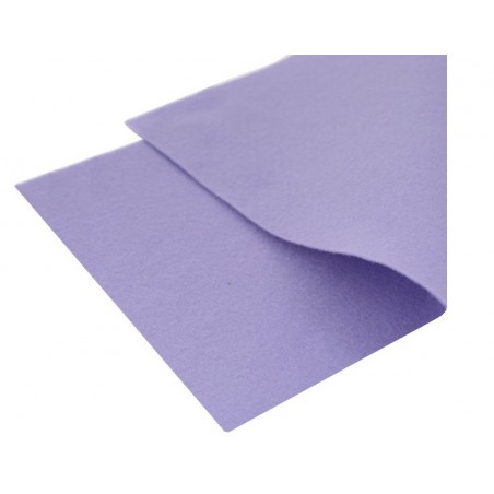 Filc 30x40cm / 1mm Miękki Jasny Fioletowy