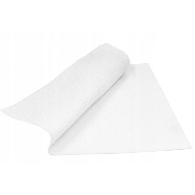 Filc 30x40cm / 1mm Miękki Biały