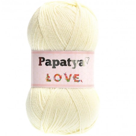 Włóczka Papatya Love Delikatna MIękka 100 gr. 360m - ECRI 1930