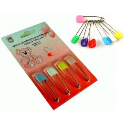 AGRAFKI BEZPIECZNE z BLOKADĄ DLA DZIECI 5cm